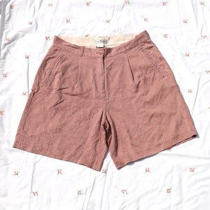 Tommy Bahama Silk Shorts in Dusty Rose Pink